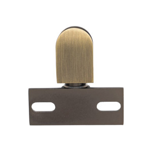 Wholesale Shower Room Hinge ZZ-02LB | Modern Brushed Bronze Hinge for Windows and Doors