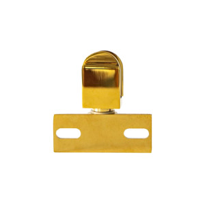 Shower Room Hinge ZZ-02G | PVD Titanium Gold Modern Hinge for Shower Room Door Customizable