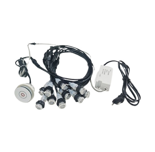 Juego de luces LED para bañera CS-401 al por mayor | Mini LED de 19 mm para decoración de bañeras | Venta directa de fábrica