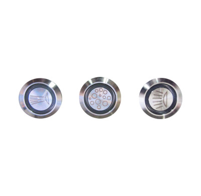 Bathtub Control Panel PR-J01 Wholesale | Stainless Steel Round Button Control Panel for Massage Bathtub | Bulk Sourcing from Factory