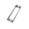 Bulk Buying Shower Square Glass Handles LS-818 |  Lever Door Handle Lock Zn Alloy Glass Door Handle Factory