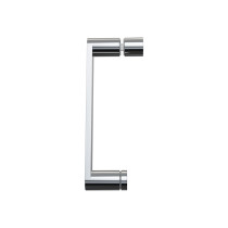 Shower Room Bulk Buying Stainless Steel Handle  LS-823 | Custom Shower Glass Pull Back To Back Bathroom Door Handle