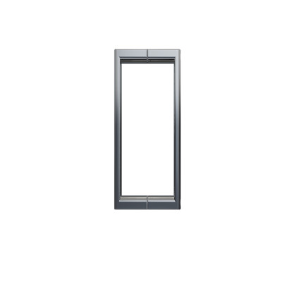 Shower Modern Door Handles LS-835 | Bulk Buying ABS Glass Accessories Double Holes Chromed Plastic Door Handles