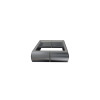 Shower Modern Door Handles LS-835 | Bulk Buying ABS Glass Accessories Double Holes Chromed Plastic Door Handles