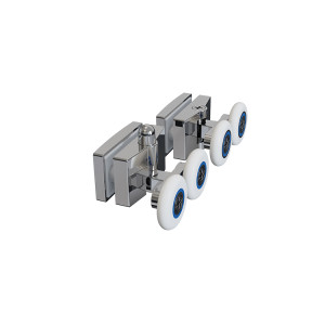 Shower Room Pulleys HL-627 | Shower Timing Pulley Wholesale Bathroom Glass Plastic Door Pulley Made Of Durable Alloy