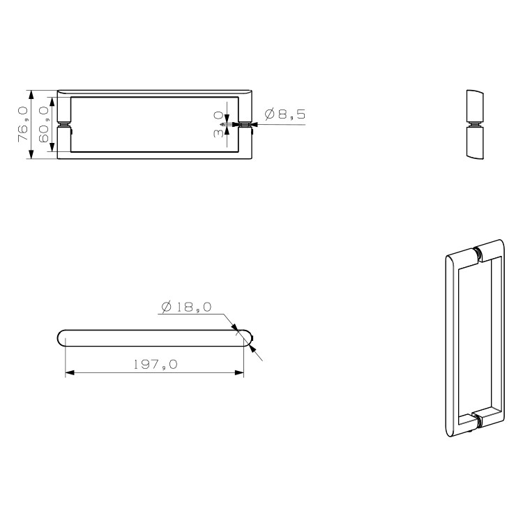 Shower Glass Door Handle Suppliers