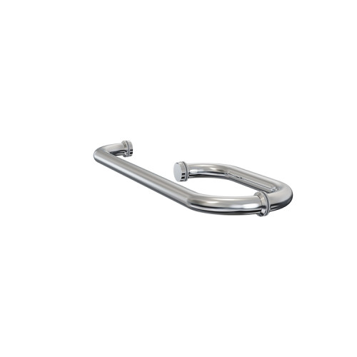 Shower Stainless Steel Glass Door Handles LS-645 | Bathroom Pull Double Side Metal Push Fixed Manufacturer