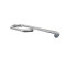 Shower Stainless Steel Glass Door Handles LS-645 | Bulk Bathroom Pull Double Side Metal Push Fixed Manufacturer