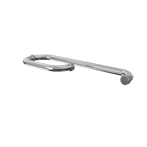 Shower Stainless Steel Glass Door Handles LS-645 | Bathroom Pull Double Side Metal Push Fixed Manufacturer