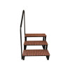 Escalera para jacuzzi DC-900F3 al por mayor | Escaleras para bañeras de hidromasaje y piscinas con pasamanos | Venta al por mayor asequible de fábrica