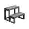 Spa Steps DC-121D-A4 | Easy Access Hot Tub 2 Level Stair | Affordable B2B Sourcing