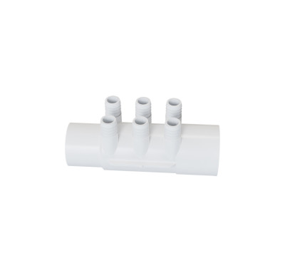 Spa Water Manifold MF2900-6 Wholesale | Hot Tub 6 Ports Water Distribution Manifold  | Mass Production and Customization