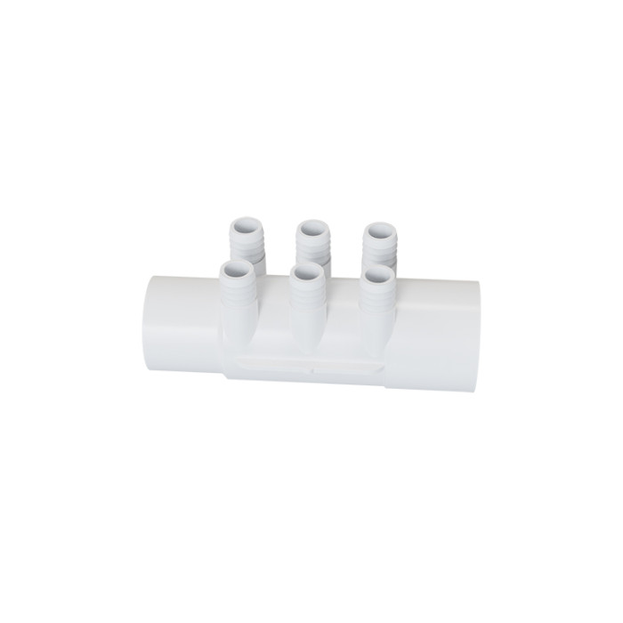 Spa Water Manifold MF2900-6 Wholesale | Hot Tub 6 Ports Water Distribution Manifold  | Mass Production and Customization