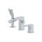 Bathtub Faucet Set LT-46101 | Wholesale | Shower Head and Faucet Set for Bathtub | Affordable Wholesale from Factory