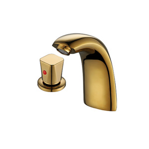 Bathtub Faucet Set LT-700G | Luxury Rustproof Golden Faucet Set for Jacuzzi Tubs | Top Manufacturer