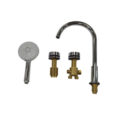 Bathtub Faucet Set LT-701 Wholesale | Complete Bathtub Faucet Kit with Handheld Shower | B2B Sourcing