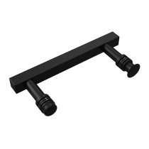 Shower Glass Wholesale Door Handle FJ-007 |  Stainless Steel Sliding Door Handle Black Shower Small Handle FJ-007