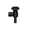 Bathtub Water Jet WJ-0019F Wholesale | Black PVC Water Jet for Massage Bathtub | Support Bulk Orders