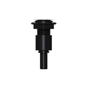 Bathtub Water Jet WJ-0019F Wholesale | Black PVC Water Jet for Massage Bathtub | Support Bulk Orders