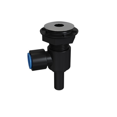 Bathtub Water Jet WJ-0019F Wholesale | Black PVC Water Jet for Massage Bathtub | Support Bulk Orders