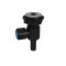 Bathtub Water Jet WJ-0019F Wholesale | Black PVC Water Jet for Massage Bathtub | Support Bulk Orders
