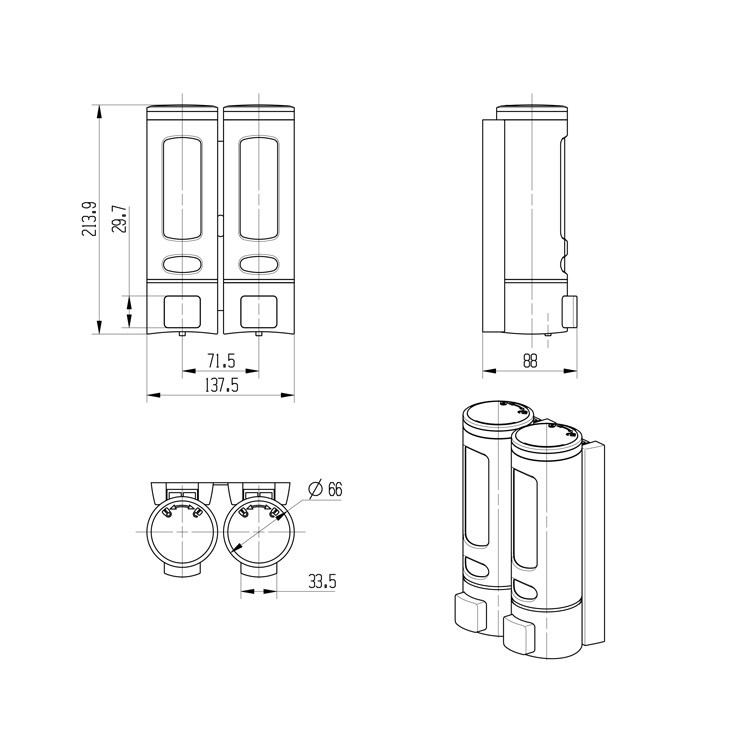 Shower Soap Dispenser Manufacturers