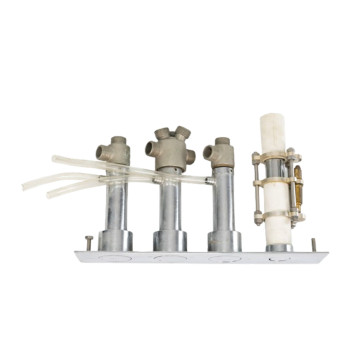 Bathtub Faucet Set HLT-404 Wholesale | Faucet Deck Plate with Hot and Cold Mixing Valve | Top Manufacturer and Supplier