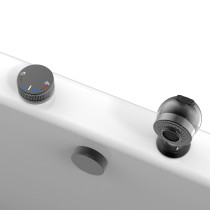 Bathtub Faucet Set LT2201 Wholesale | Brass Luxury Adjustable Freestanding Tap for Whirlpool Tub | Factory Direct Sale