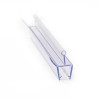 Shower Room Frameless Shower Door Bottom Seal  US-08 | Bulk Buying Clear PVC Shower Seal Strip for Glass Door Stop Shower Leaks
