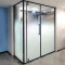 Shower Tempered Glass White Matte Gradient | Bulk Buying Laminated Glass for Hotel Frameless Shower Stalls