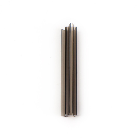 Tira impermeable para ducha serie B802 | Tira de sellado impermeable de PVC negro sin marco para ducha de cristal, al por mayor