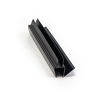 Shower Room Waterproof Strip B802 Series | Wholesale Frameless Black PVC Waterproof Seal Strip for Glass Shower