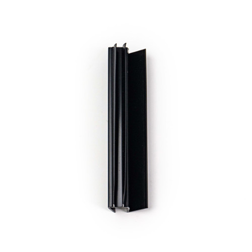 Shower Room Waterproof Strip B802 Series | Frameless Black PVC Waterproof Seal Strip for Glass Shower