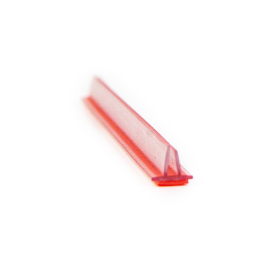 Shower Sealing Strip F50 | Double-sided Shower Strip Customization Transparent with Self-adhesive Tape Glass Door Plastic Sealing Strips