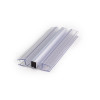 Shower Waterproof Door Magnetic Seal F76 | Wholesale PVC Sealing Strip for Glass Bathroom Shower Doors