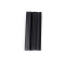 Shower Seal Strips BMX90-B Series | Waterproof Black Rubber Edge Protection Plastic PVC Magnetic Door Seal OEM/ODM Custom