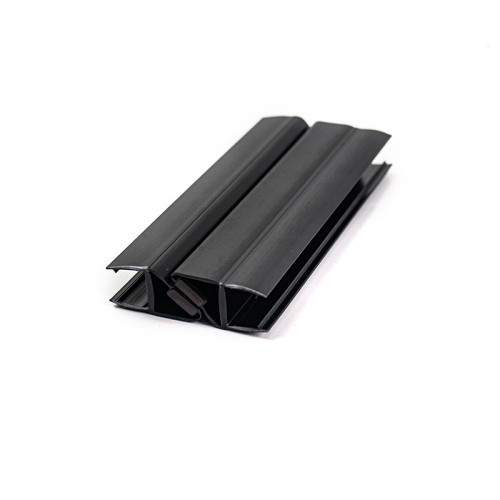 Shower Waterproof Black Rubber Edge Protection Plastic PVC Magnetic Shower Door Seal BMX90-B Series