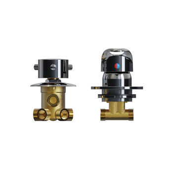 Shower Room Bulk Shower Mixing Valve 9051 | High Performance Multi-Function Shower Mixer Faucet