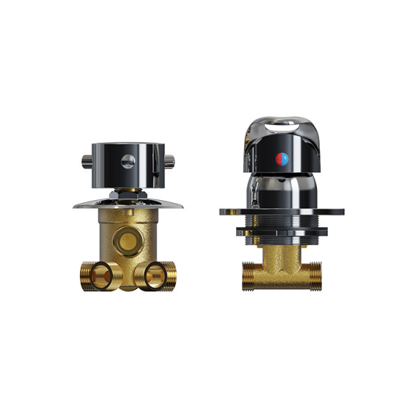 Válvula mezcladora de ducha para cuarto de ducha 9051 | Grifo mezclador de ducha multifunción de alto rendimiento