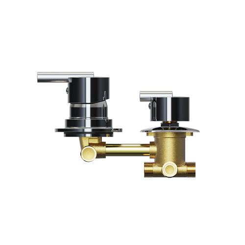 Shower Mixing Valve 9008 | Adjustable Flow and Temperature Control Mixing Faucet