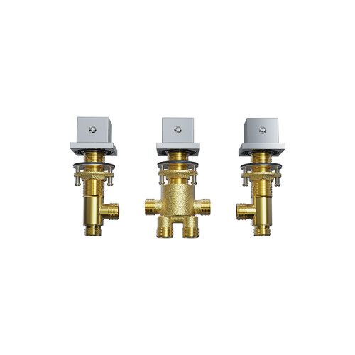 Shower Mixing Valve MIX2043 |  Brass Thermostatic Mixer Faucet for Shower