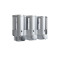 Soap Dispenser ZY-103 | Wholesale Set of Three Wall-mounted Manual Push Soap Dispensers