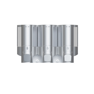 Soap Dispenser ZY-103 | Set of Three Wall-mounted Manual Push Soap Dispensers Factory