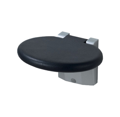 Asiento de ducha ZD-801 al por mayor | Banco de ducha plegable con capacidad para 150 kg, color blanco, con respaldo y brazos, que cumple con la ADA