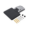 Asiento de ducha ZD-800 | Componente de ducha | Asiento de ducha plegable al por mayor, taburete de ducha para pasillo o porche