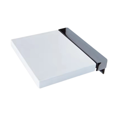 Asiento de ducha ZD-16N | Componente para ducha | Asiento de ducha plegable de poliuretano para baño, fácil de montar en la pared.