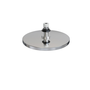 Shower Head 736A | Shower Component Head Shower | Factory Round ABS Bathroom High Pressure Rainfall Shower Head