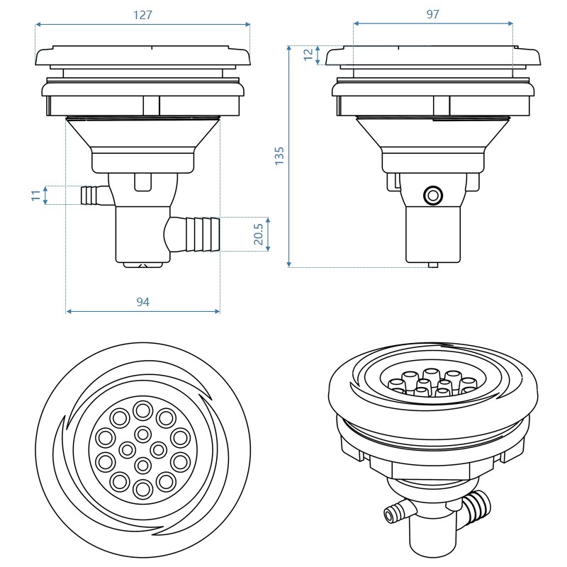 Spa Water Jets Supplier