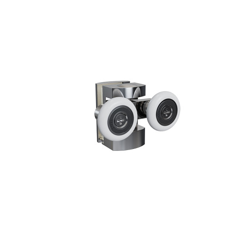 Shower Room Pulley HL-08 | Double Wheel Metal Pulley for Glass Door