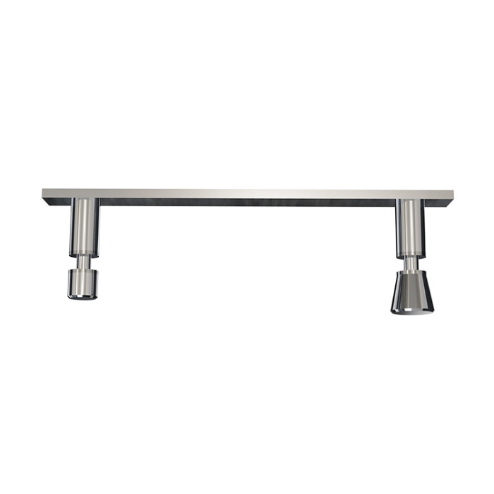 Manija de ducha LS-846 | Manija de acero inoxidable 304SUS antioxidante y anticorrosiva para puertas de vidrio al por mayor